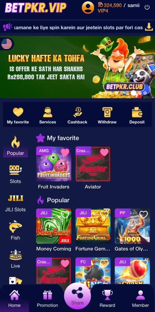 Betpkr Smooth Interface