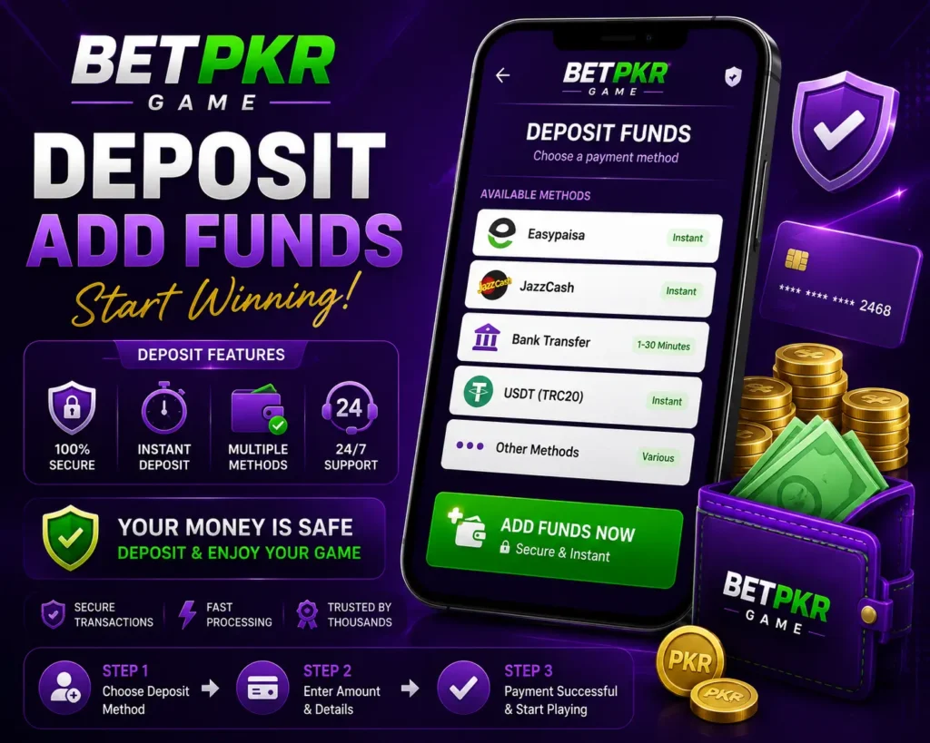 betpkr deposit